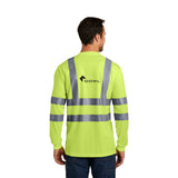 CornerStone® - ANSI 107 Class 3 Long Sleeve Snag-Resistant Reflective T-Shirt