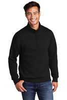 Port & Company ® Men's Core Fleece 1/4-Zip Pullover Sweatshirt