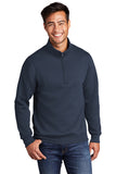 Port & Company ® Men's Core Fleece 1/4-Zip Pullover Sweatshirt