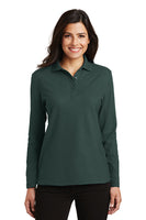 Port Authority® Ladies Silk Touch™ Long Sleeve Polo