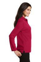 Port Authority® Ladies Silk Touch™ Long Sleeve Polo