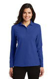 Port Authority® Ladies Silk Touch™ Long Sleeve Polo