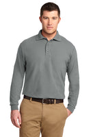 Port Authority® Men's Silk Touch™ Long Sleeve Polo