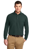 Port Authority® Men's Silk Touch™ Long Sleeve Polo