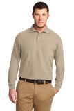 Port Authority® Men's Silk Touch™ Long Sleeve Polo