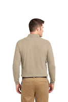 Port Authority® Men's Silk Touch™ Long Sleeve Polo