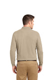 Port Authority® Men's Silk Touch™ Long Sleeve Polo