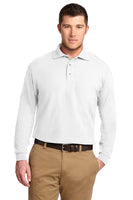 Port Authority® Men's Silk Touch™ Long Sleeve Polo