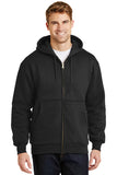 CornerStone® Men's Heavyweight Full-Zip Hooded Sweatshirt with Thermal Lining