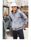 CornerStone® Men's Heavyweight Full-Zip Hooded Sweatshirt with Thermal Lining