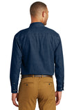 Port & Company® Men's Long Sleeve Value Denim Shirt