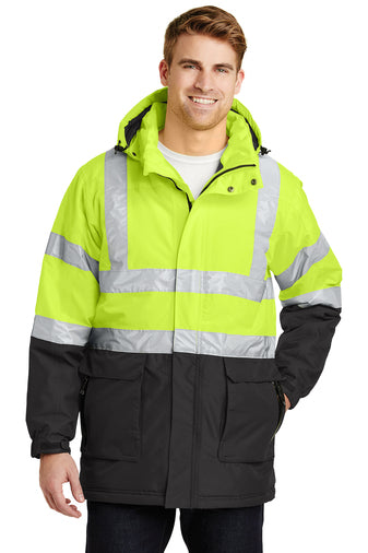 Port Authority® ANSI 107 Class 3 Safety Heavyweight Parka