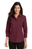 Port Authority® Ladies 3/4-Sleeve Easy Care Shirt