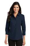 Port Authority® Ladies 3/4-Sleeve Easy Care Shirt