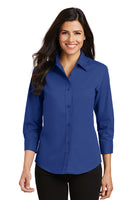 Port Authority® Ladies 3/4-Sleeve Easy Care Shirt