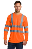 CornerStone® - ANSI 107 Class 3 Long Sleeve Snag-Resistant Reflective T-Shirt