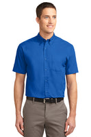 Port Authority® Men's Tall Short Sleeve Easy Care Shirt ~ Color Group 2