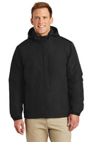 Port Authority® Hooded Charger Jacket