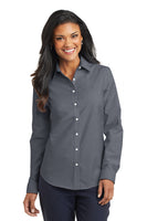 Port Authority® Ladies SuperPro™ Oxford Shirt