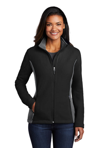 Port Authority® Ladies Colorblock Value Fleece Jacket