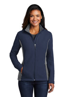 Port Authority® Ladies Colorblock Value Fleece Jacket