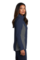 Port Authority® Ladies Colorblock Value Fleece Jacket