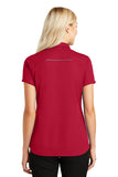 Port Authority® Ladies Pinpoint Mesh Zip Polo