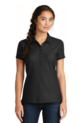 New Era® Ladies Venue Home Plate Polo