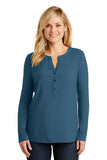 Port Authority® Ladies Concept Henley Tunic