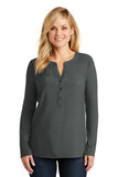 Port Authority® Ladies Concept Henley Tunic