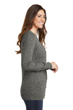 Port Authority ® Ladies Marled Cardigan Sweater