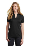 Nike Ladies Dri-FIT Hex Textured V-Neck Top