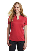 Nike Ladies Dri-FIT Hex Textured V-Neck Top