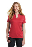 Nike Ladies Dri-FIT Hex Textured V-Neck Top