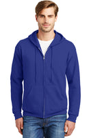 Hanes® Men's EcoSmart® Full-Zip Hooded Sweatshirt