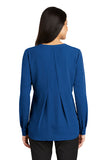 Port Authority® Ladies Long Sleeve Button-Front Blouse