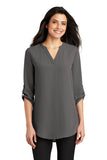 Port Authority® Ladies 3/4-Sleeve Tunic Blouse