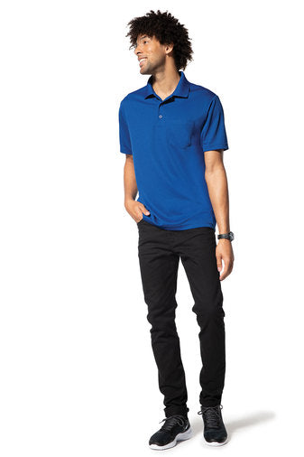 Sport-Tek® Men's PosiCharge® RacerMesh® Pocket Polo