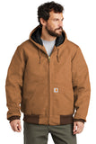 Carhartt ® Men's Quilted-Flannel-Lined Duck Active Jac