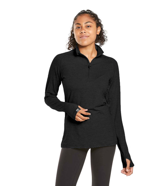 Storm Creek Women's Cora Moss Jersey 1/4-Zip Pullover