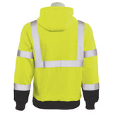 Aware Wear® ANSI Class 3 Black Bottom High Visibility Pullover Hooded Sweatshirt